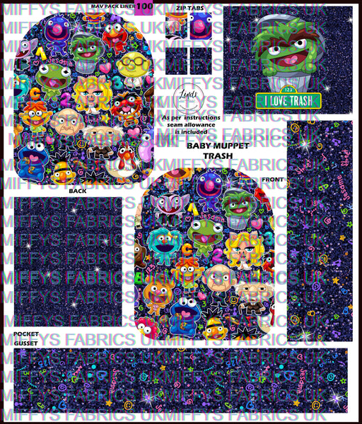 MAV Pack Baby Muppet Trash