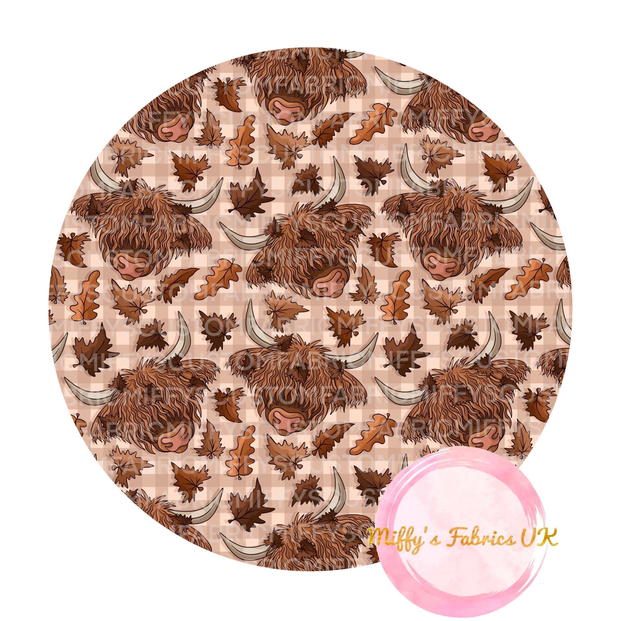 Pre-Order: Autumn Highland Cows