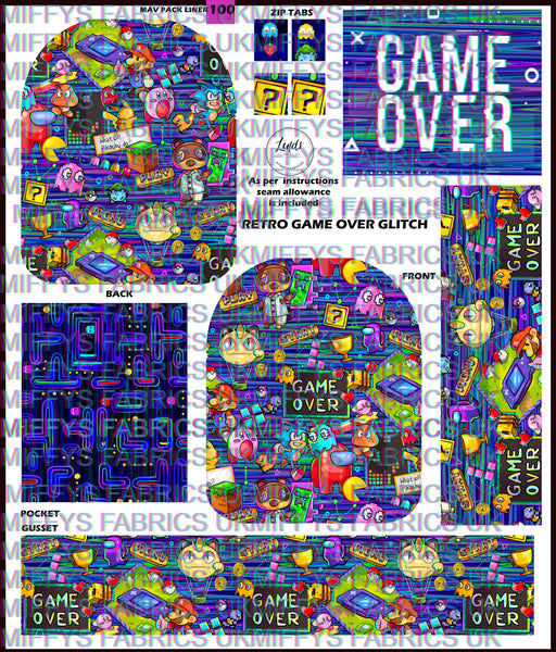 MAV Pack Retro Game Over Glitch