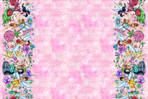Pre-Order: Fairy Friends Pink Double Border