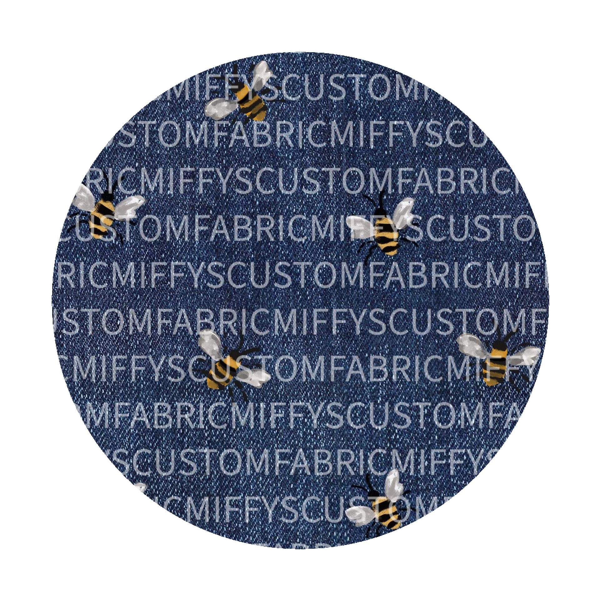 Pre-Order: Denim Bees
