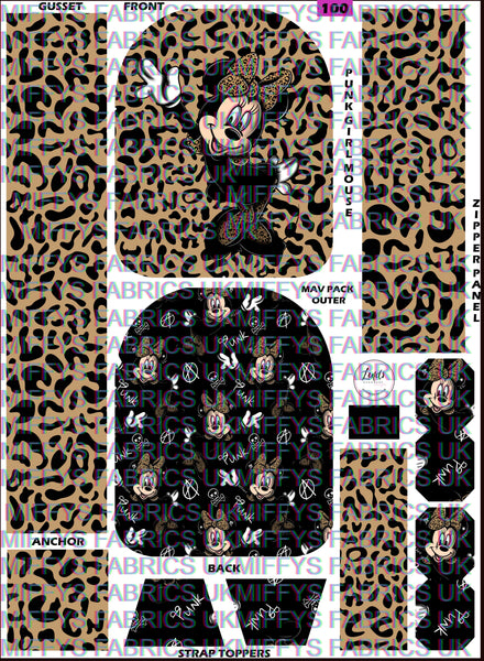 MAV Pack Punk Girl Mouse