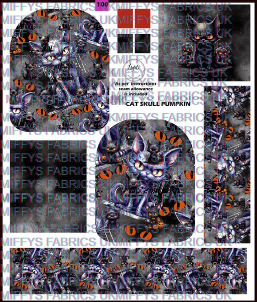 MAV Pack Cat Skull