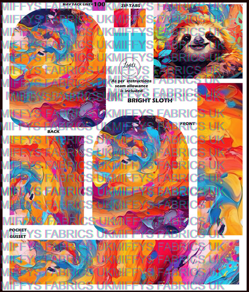 MAV Pack Bright Sloth