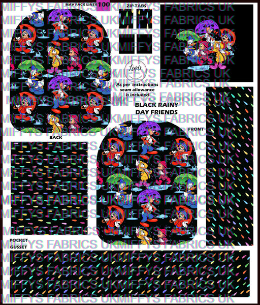MAV Pack Rain Friends