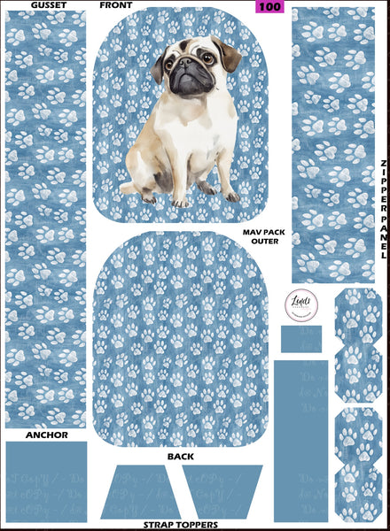 MAV Pack Dog Paws
