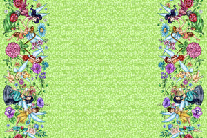 Pre-Order: Fairy Friends Green Double Border