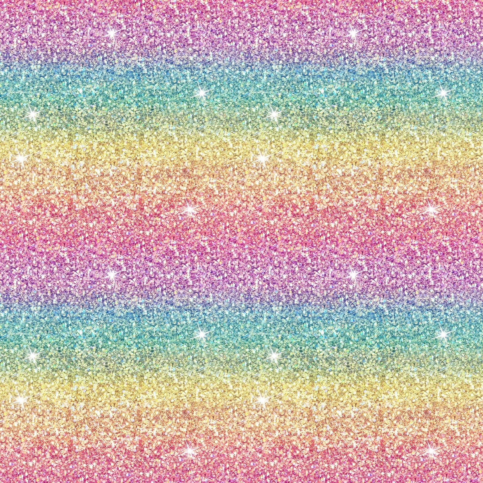 Pre-Order: Pastel Rainbow Glitter Stripes