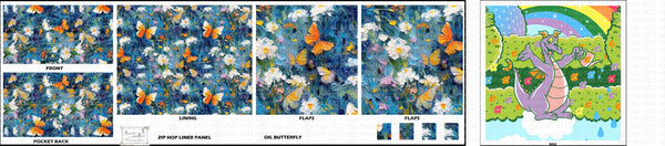 ZipHop Oil Butterfly