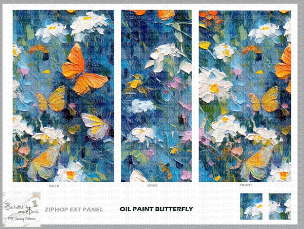 ZipHop Oil Butterfly