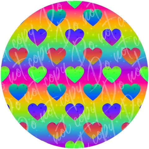 Pre-order: Co-ords Rainbow Hearts