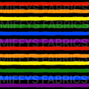 Pre-order: Co-ords Sketchy Stripe Rainbow